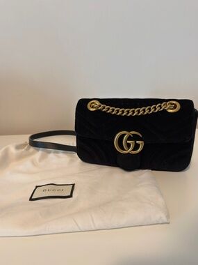 Gucci marmont velvet